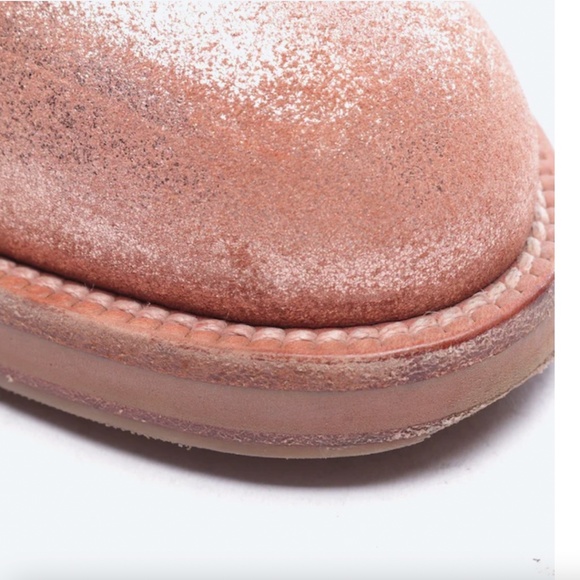 ACNE STUDIOS Rose Gold Metallic Chelsea Boots EUC/sz 37= US sz: 7 - Picture 8 of 14